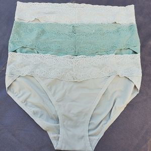 Natori Bliss Brief One Size set of 3